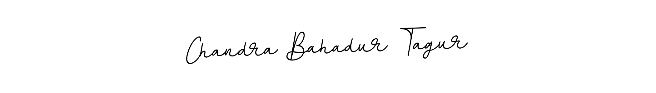 How to make Chandra Bahadur Tagur name signature. Use BallpointsItalic-DORy9 style for creating short signs online. This is the latest handwritten sign. Chandra Bahadur Tagur signature style 11 images and pictures png