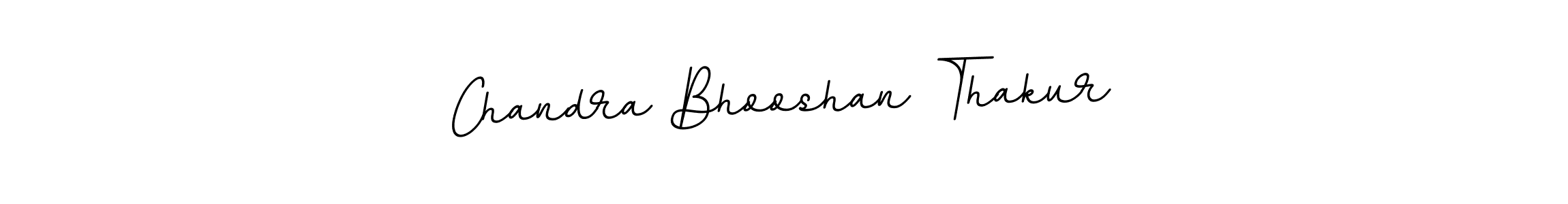 How to make Chandra Bhooshan Thakur name signature. Use BallpointsItalic-DORy9 style for creating short signs online. This is the latest handwritten sign. Chandra Bhooshan Thakur signature style 11 images and pictures png