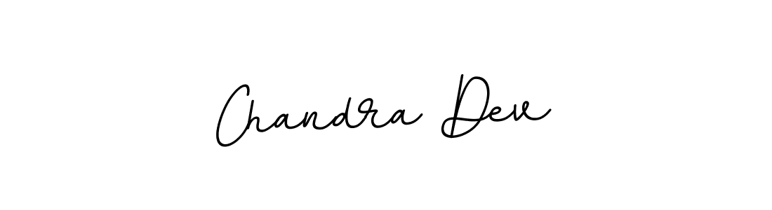 Make a beautiful signature design for name Chandra Dev. With this signature (BallpointsItalic-DORy9) style, you can create a handwritten signature for free. Chandra Dev signature style 11 images and pictures png