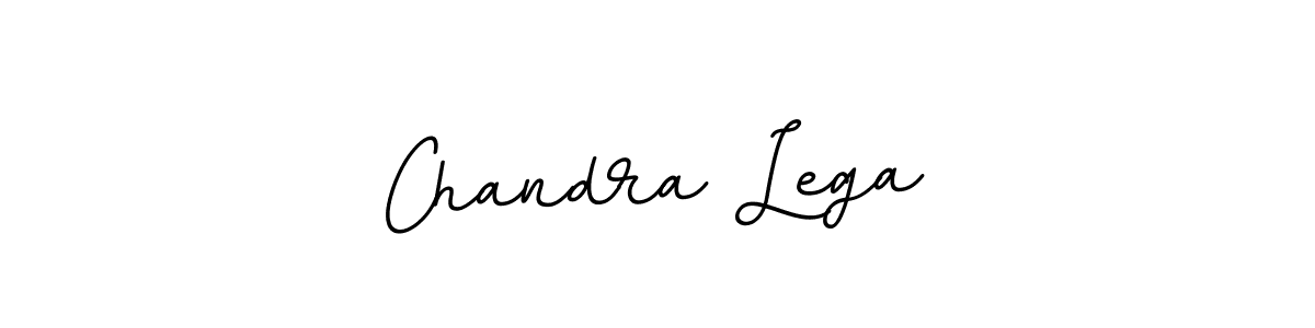 Make a beautiful signature design for name Chandra Lega. With this signature (BallpointsItalic-DORy9) style, you can create a handwritten signature for free. Chandra Lega signature style 11 images and pictures png