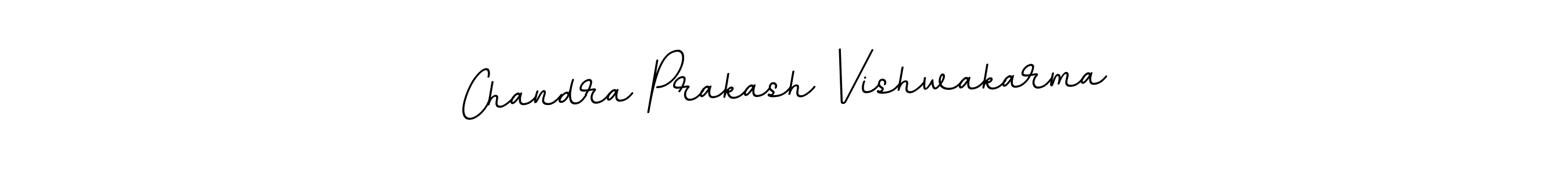 Use a signature maker to create a handwritten signature online. With this signature software, you can design (BallpointsItalic-DORy9) your own signature for name Chandra Prakash Vishwakarma. Chandra Prakash Vishwakarma signature style 11 images and pictures png