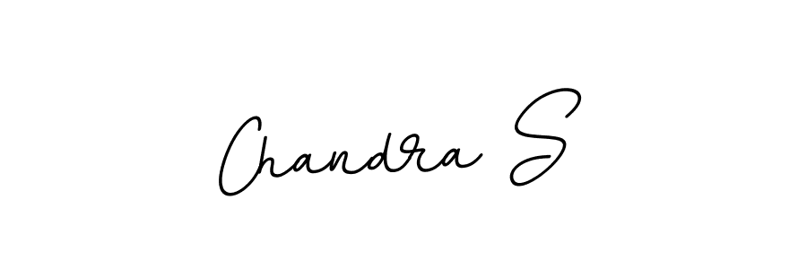Chandra S stylish signature style. Best Handwritten Sign (BallpointsItalic-DORy9) for my name. Handwritten Signature Collection Ideas for my name Chandra S. Chandra S signature style 11 images and pictures png