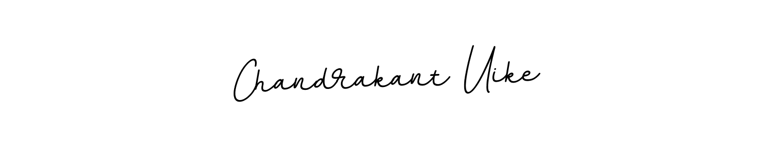 Use a signature maker to create a handwritten signature online. With this signature software, you can design (BallpointsItalic-DORy9) your own signature for name Chandrakant Uike. Chandrakant Uike signature style 11 images and pictures png