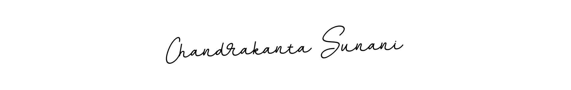 You should practise on your own different ways (BallpointsItalic-DORy9) to write your name (Chandrakanta Sunani) in signature. don't let someone else do it for you. Chandrakanta Sunani signature style 11 images and pictures png