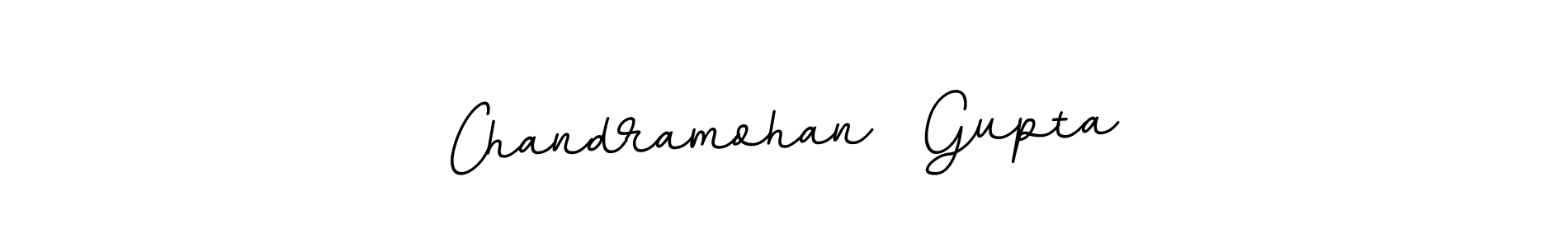 Make a beautiful signature design for name Chandramohan  Gupta. With this signature (BallpointsItalic-DORy9) style, you can create a handwritten signature for free. Chandramohan  Gupta signature style 11 images and pictures png