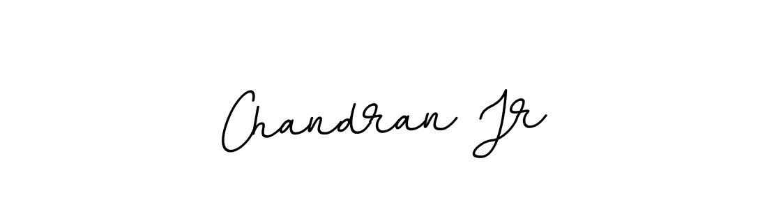 Make a beautiful signature design for name Chandran Jr. With this signature (BallpointsItalic-DORy9) style, you can create a handwritten signature for free. Chandran Jr signature style 11 images and pictures png