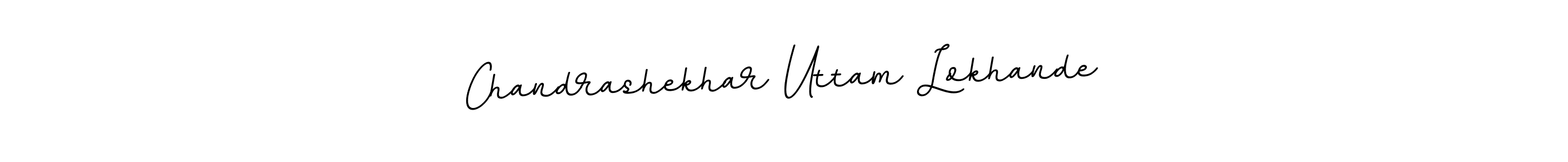 Use a signature maker to create a handwritten signature online. With this signature software, you can design (BallpointsItalic-DORy9) your own signature for name Chandrashekhar Uttam Lokhande. Chandrashekhar Uttam Lokhande signature style 11 images and pictures png
