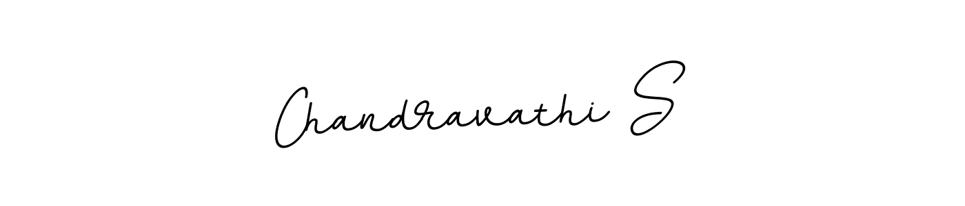 Chandravathi S stylish signature style. Best Handwritten Sign (BallpointsItalic-DORy9) for my name. Handwritten Signature Collection Ideas for my name Chandravathi S. Chandravathi S signature style 11 images and pictures png