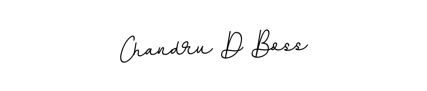 Create a beautiful signature design for name Chandru D Boss. With this signature (BallpointsItalic-DORy9) fonts, you can make a handwritten signature for free. Chandru D Boss signature style 11 images and pictures png