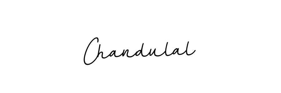 Design your own signature with our free online signature maker. With this signature software, you can create a handwritten (BallpointsItalic-DORy9) signature for name Chandulal. Chandulal signature style 11 images and pictures png