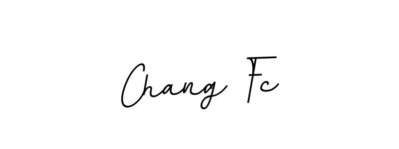 Use a signature maker to create a handwritten signature online. With this signature software, you can design (BallpointsItalic-DORy9) your own signature for name Chang Fc. Chang Fc signature style 11 images and pictures png