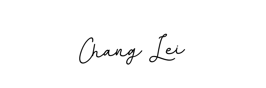 Use a signature maker to create a handwritten signature online. With this signature software, you can design (BallpointsItalic-DORy9) your own signature for name Chang Lei. Chang Lei signature style 11 images and pictures png