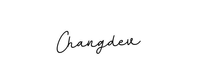 You should practise on your own different ways (BallpointsItalic-DORy9) to write your name (Changdev) in signature. don't let someone else do it for you. Changdev signature style 11 images and pictures png