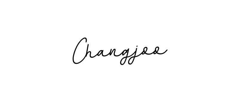 The best way (BallpointsItalic-DORy9) to make a short signature is to pick only two or three words in your name. The name Changjoo include a total of six letters. For converting this name. Changjoo signature style 11 images and pictures png