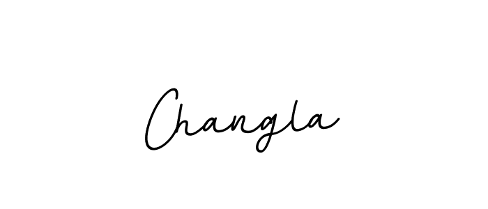Create a beautiful signature design for name Changla. With this signature (BallpointsItalic-DORy9) fonts, you can make a handwritten signature for free. Changla signature style 11 images and pictures png