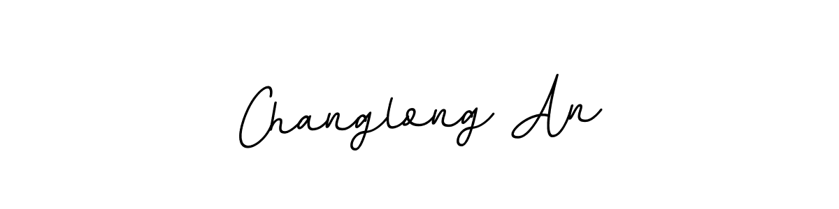Create a beautiful signature design for name Changlong An. With this signature (BallpointsItalic-DORy9) fonts, you can make a handwritten signature for free. Changlong An signature style 11 images and pictures png