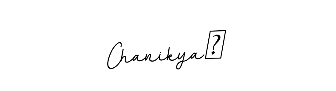 Create a beautiful signature design for name Chanikya✨. With this signature (BallpointsItalic-DORy9) fonts, you can make a handwritten signature for free. Chanikya✨ signature style 11 images and pictures png