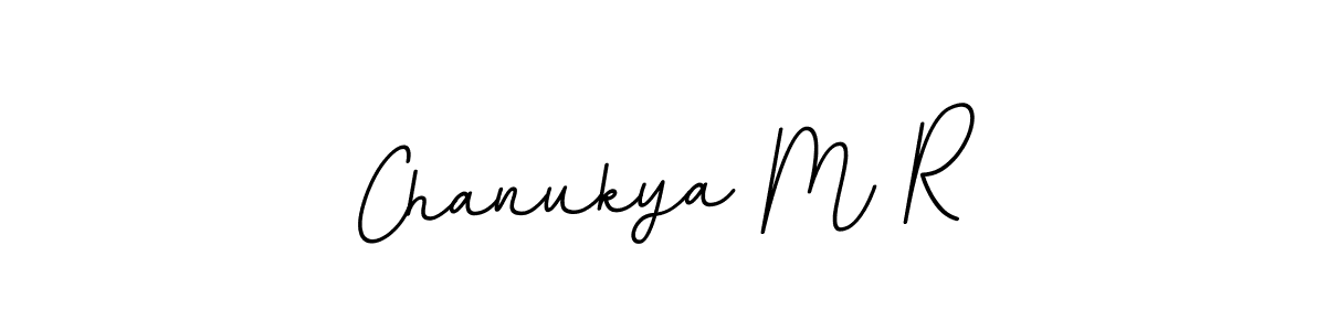 It looks lik you need a new signature style for name Chanukya M R. Design unique handwritten (BallpointsItalic-DORy9) signature with our free signature maker in just a few clicks. Chanukya M R signature style 11 images and pictures png