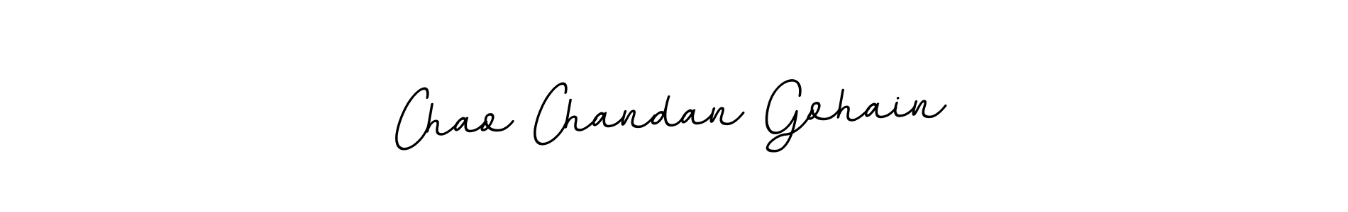 This is the best signature style for the Chao Chandan Gohain name. Also you like these signature font (BallpointsItalic-DORy9). Mix name signature. Chao Chandan Gohain signature style 11 images and pictures png