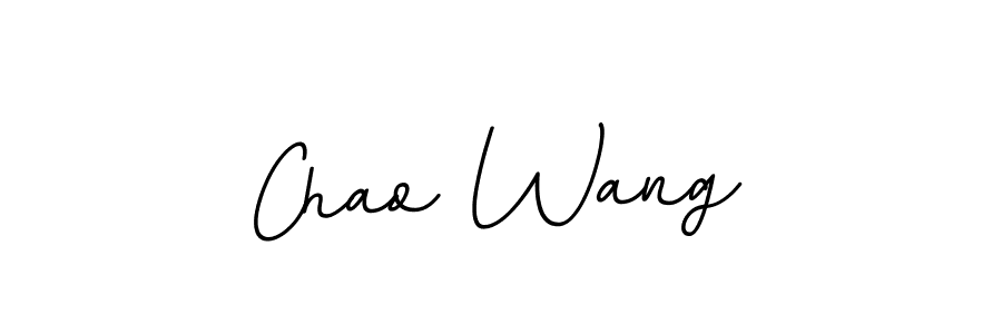 This is the best signature style for the Chao Wang name. Also you like these signature font (BallpointsItalic-DORy9). Mix name signature. Chao Wang signature style 11 images and pictures png