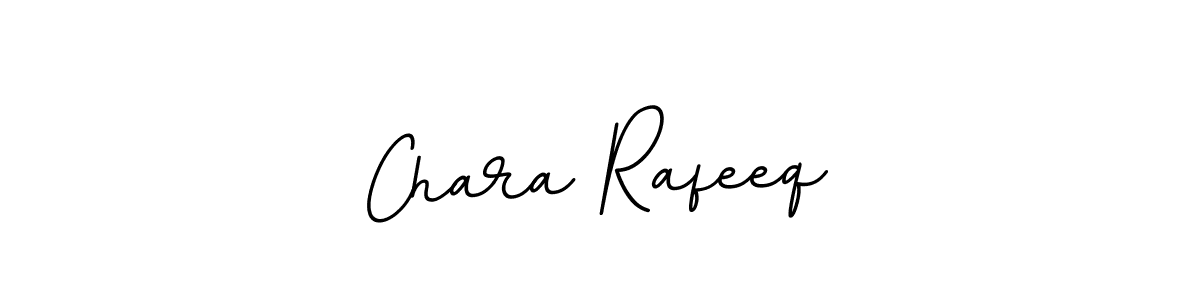 Design your own signature with our free online signature maker. With this signature software, you can create a handwritten (BallpointsItalic-DORy9) signature for name Chara Rafeeq. Chara Rafeeq signature style 11 images and pictures png