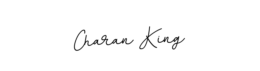 Similarly BallpointsItalic-DORy9 is the best handwritten signature design. Signature creator online .You can use it as an online autograph creator for name Charan King. Charan King signature style 11 images and pictures png