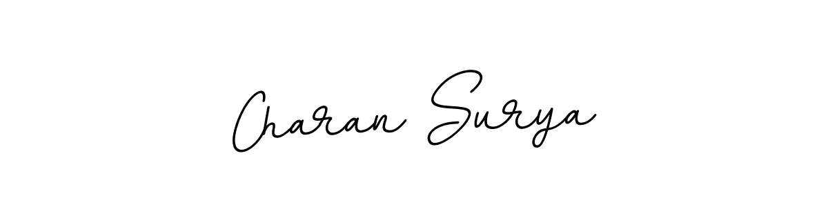 if you are searching for the best signature style for your name Charan Surya. so please give up your signature search. here we have designed multiple signature styles  using BallpointsItalic-DORy9. Charan Surya signature style 11 images and pictures png