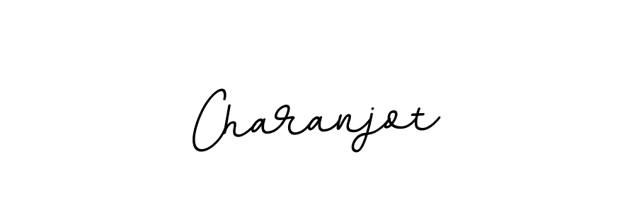 Design your own signature with our free online signature maker. With this signature software, you can create a handwritten (BallpointsItalic-DORy9) signature for name Charanjot. Charanjot signature style 11 images and pictures png