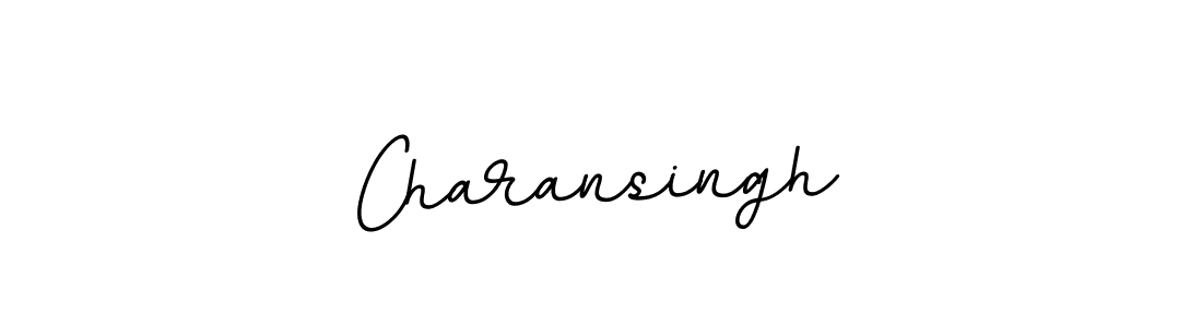 How to make Charansingh name signature. Use BallpointsItalic-DORy9 style for creating short signs online. This is the latest handwritten sign. Charansingh signature style 11 images and pictures png