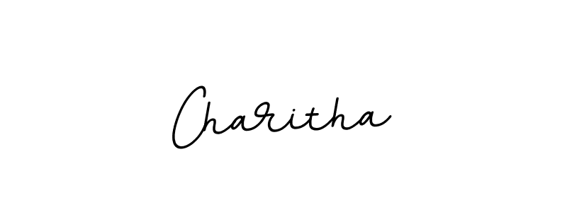 Also we have Charitha name is the best signature style. Create professional handwritten signature collection using BallpointsItalic-DORy9 autograph style. Charitha signature style 11 images and pictures png