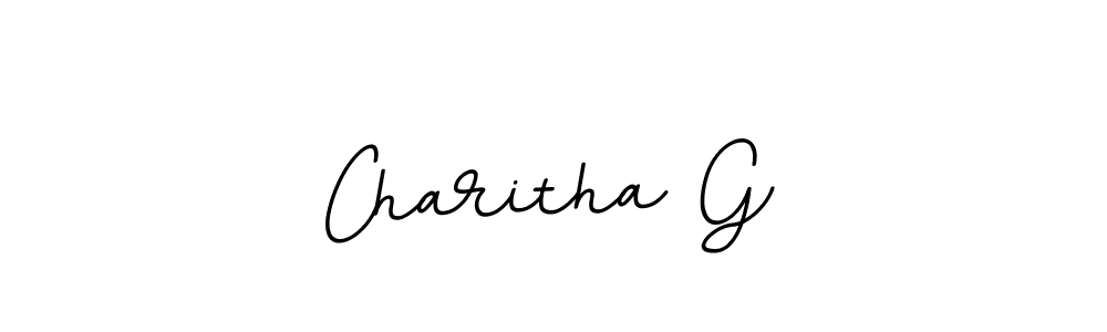 Also we have Charitha G name is the best signature style. Create professional handwritten signature collection using BallpointsItalic-DORy9 autograph style. Charitha G signature style 11 images and pictures png