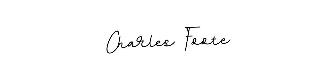 This is the best signature style for the Charles Foote name. Also you like these signature font (BallpointsItalic-DORy9). Mix name signature. Charles Foote signature style 11 images and pictures png