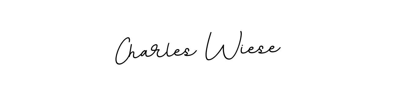 The best way (BallpointsItalic-DORy9) to make a short signature is to pick only two or three words in your name. The name Charles Wiese include a total of six letters. For converting this name. Charles Wiese signature style 11 images and pictures png