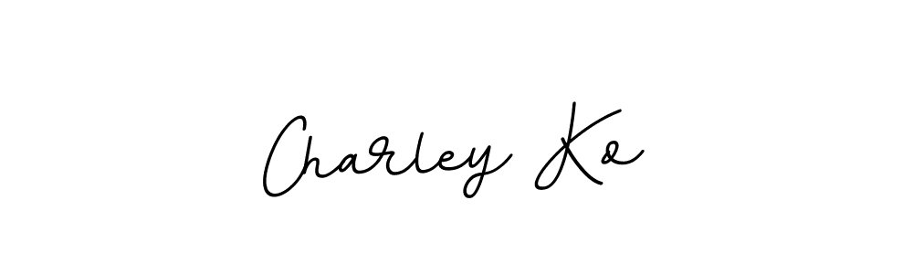 Also You can easily find your signature by using the search form. We will create Charley Ko name handwritten signature images for you free of cost using BallpointsItalic-DORy9 sign style. Charley Ko signature style 11 images and pictures png