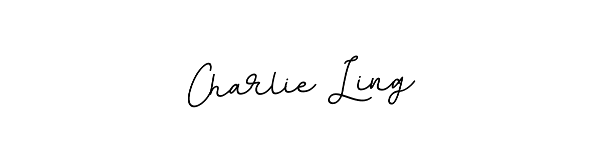 It looks lik you need a new signature style for name Charlie Ling. Design unique handwritten (BallpointsItalic-DORy9) signature with our free signature maker in just a few clicks. Charlie Ling signature style 11 images and pictures png