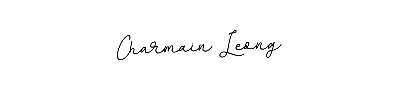 Charmain Leong stylish signature style. Best Handwritten Sign (BallpointsItalic-DORy9) for my name. Handwritten Signature Collection Ideas for my name Charmain Leong. Charmain Leong signature style 11 images and pictures png
