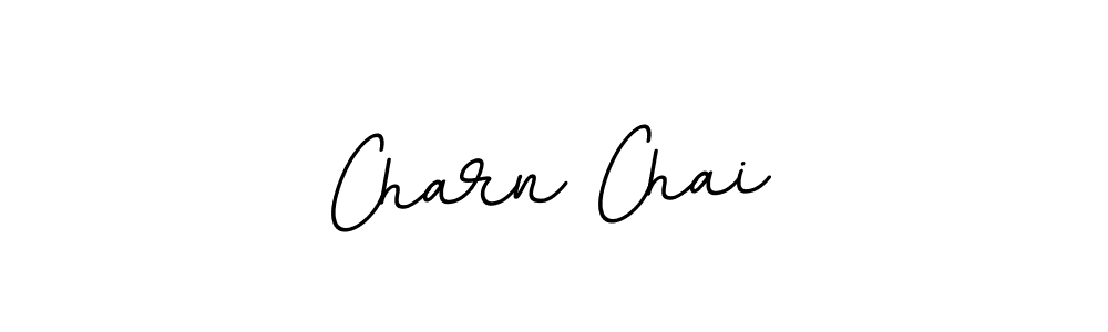 How to make Charn Chai signature? BallpointsItalic-DORy9 is a professional autograph style. Create handwritten signature for Charn Chai name. Charn Chai signature style 11 images and pictures png