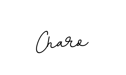 Use a signature maker to create a handwritten signature online. With this signature software, you can design (BallpointsItalic-DORy9) your own signature for name Charo. Charo signature style 11 images and pictures png