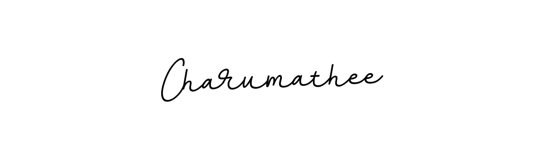 Create a beautiful signature design for name Charumathee. With this signature (BallpointsItalic-DORy9) fonts, you can make a handwritten signature for free. Charumathee signature style 11 images and pictures png
