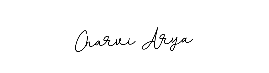 The best way (BallpointsItalic-DORy9) to make a short signature is to pick only two or three words in your name. The name Charvi Arya include a total of six letters. For converting this name. Charvi Arya signature style 11 images and pictures png