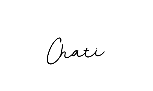 Chati stylish signature style. Best Handwritten Sign (BallpointsItalic-DORy9) for my name. Handwritten Signature Collection Ideas for my name Chati. Chati signature style 11 images and pictures png