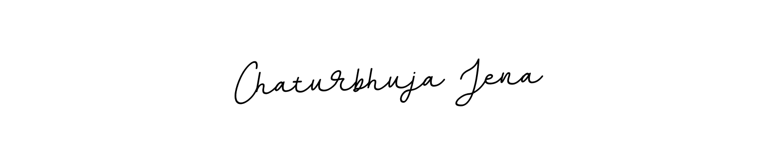 Create a beautiful signature design for name Chaturbhuja Jena. With this signature (BallpointsItalic-DORy9) fonts, you can make a handwritten signature for free. Chaturbhuja Jena signature style 11 images and pictures png