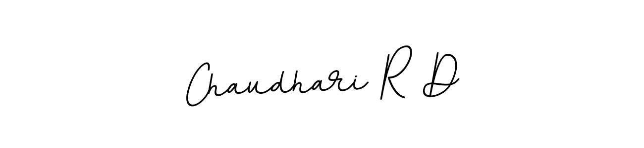 It looks lik you need a new signature style for name Chaudhari R D. Design unique handwritten (BallpointsItalic-DORy9) signature with our free signature maker in just a few clicks. Chaudhari R D signature style 11 images and pictures png