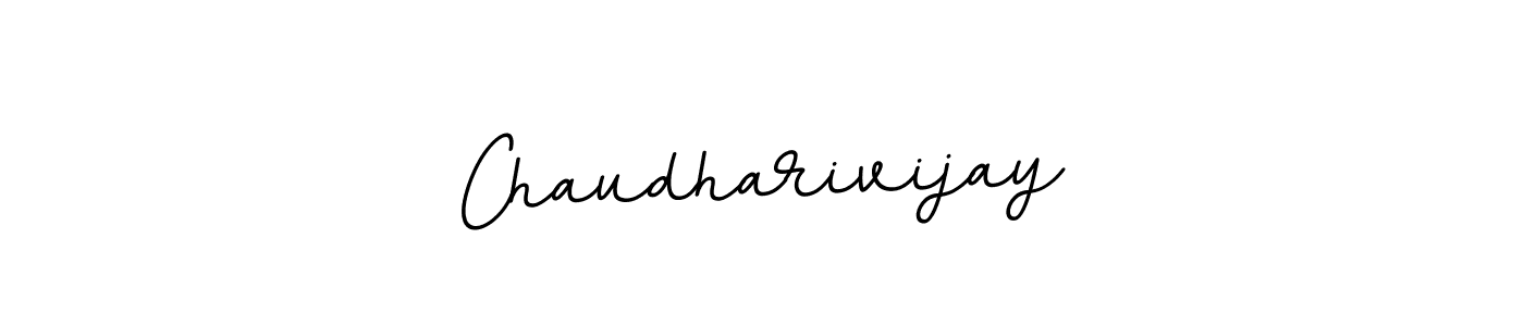 Design your own signature with our free online signature maker. With this signature software, you can create a handwritten (BallpointsItalic-DORy9) signature for name Chaudharivijay. Chaudharivijay signature style 11 images and pictures png