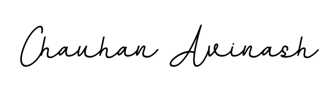 Create a personalized artistic stamp with Chauhan Avinash in BallpointsItalic-DORy9 font. Perfect for visual artists, designers, and influencers. Chauhan Avinash signature style 11 images and pictures png
