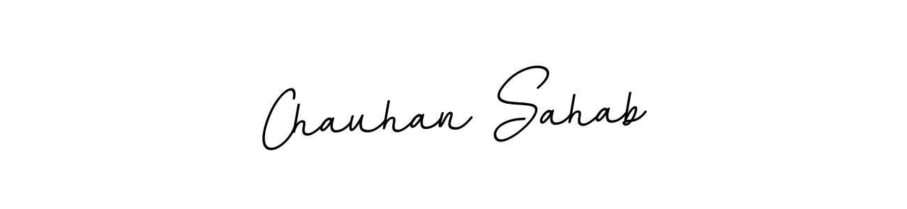 You can use this online signature creator to create a handwritten signature for the name Chauhan Sahab. This is the best online autograph maker. Chauhan Sahab signature style 11 images and pictures png