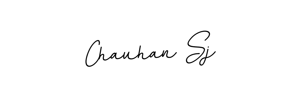 Make a beautiful signature design for name Chauhan Sj. With this signature (BallpointsItalic-DORy9) style, you can create a handwritten signature for free. Chauhan Sj signature style 11 images and pictures png