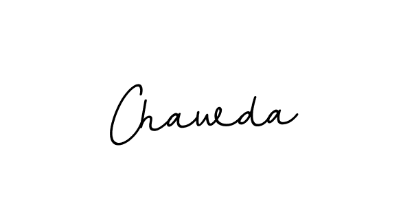 Make a beautiful signature design for name Chawda. With this signature (BallpointsItalic-DORy9) style, you can create a handwritten signature for free. Chawda signature style 11 images and pictures png