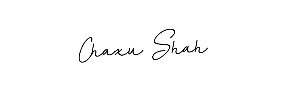 How to make Chaxu Shah name signature. Use BallpointsItalic-DORy9 style for creating short signs online. This is the latest handwritten sign. Chaxu Shah signature style 11 images and pictures png