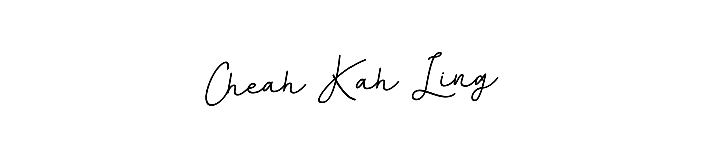 Create a beautiful signature design for name Cheah Kah Ling. With this signature (BallpointsItalic-DORy9) fonts, you can make a handwritten signature for free. Cheah Kah Ling signature style 11 images and pictures png